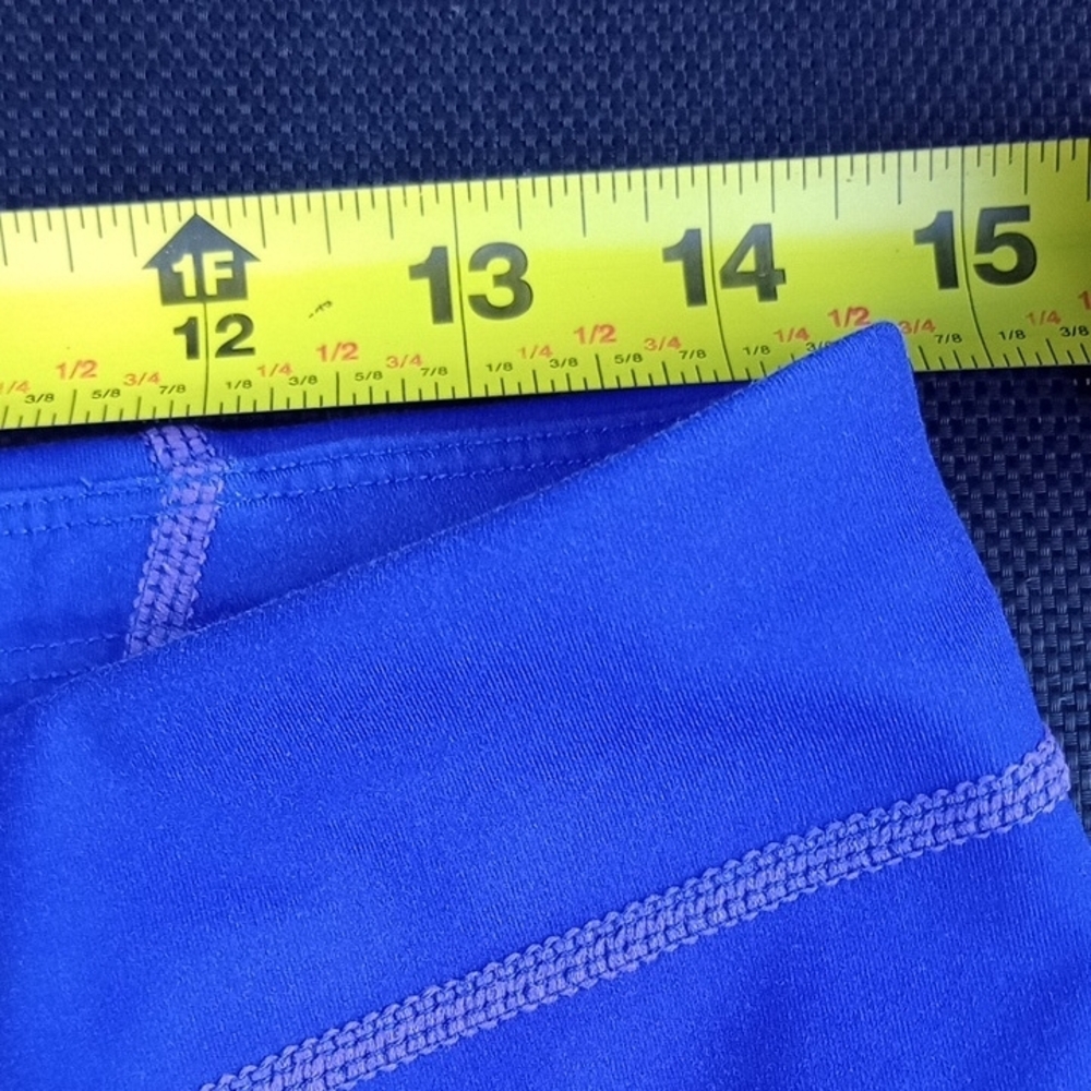 Athleta Vibrant Blue and‎ Striped Jeggings - Picture 11 of 11